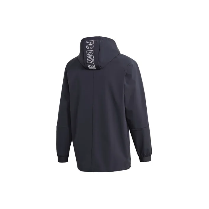 Adidas Bayern Munich Jackets Men Night Sky Gray-1