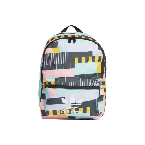 Adidas Originals Polyester Backpack Regular Unisex Multicolor