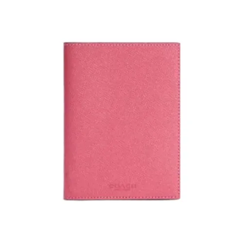 COACH Passport Case Passport Holders Pink