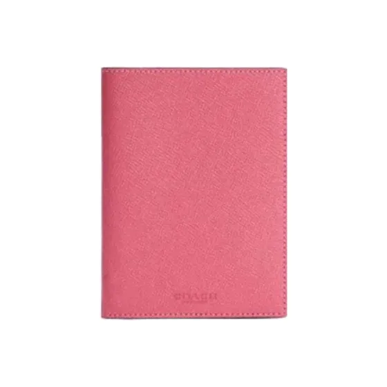 COACH Passport Case Passport Holders Pink-0