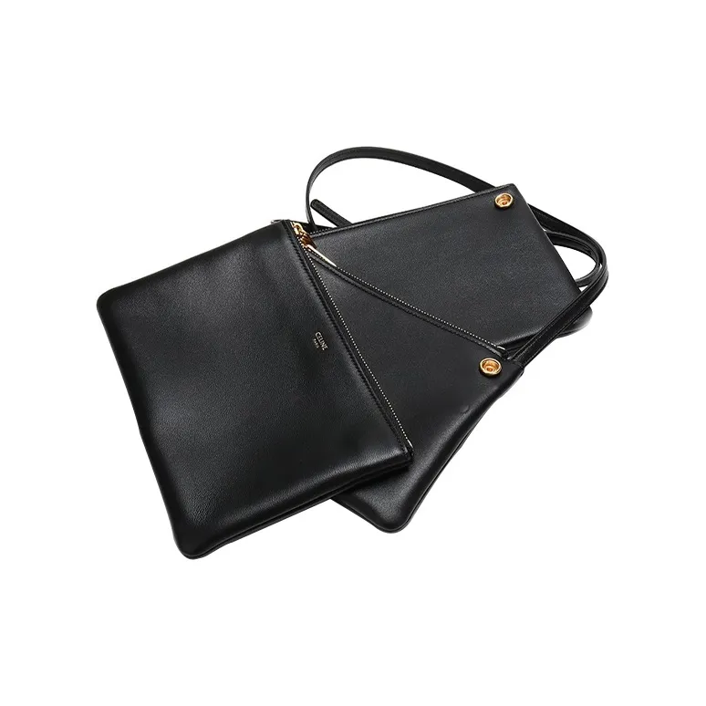 CELINE Trio Shoulder Bags-6