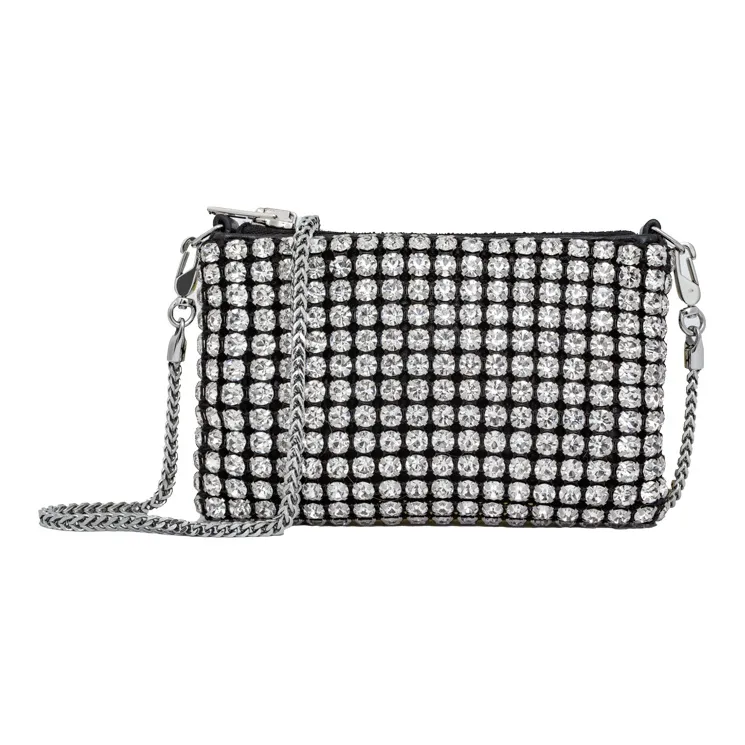 Alexander Wang Heiress Rhinestone Nano Pouch Bag-1