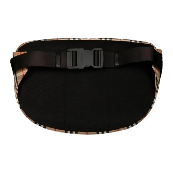 Burberry Cannon Belt Bag Vintage Check Large Beige-2