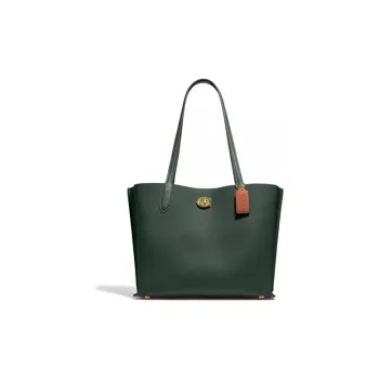 COACH Willow Leather Crossbody Bag Shoulder Bag Tote Bag Shopping Bag Handbag Regular Women's Jasper