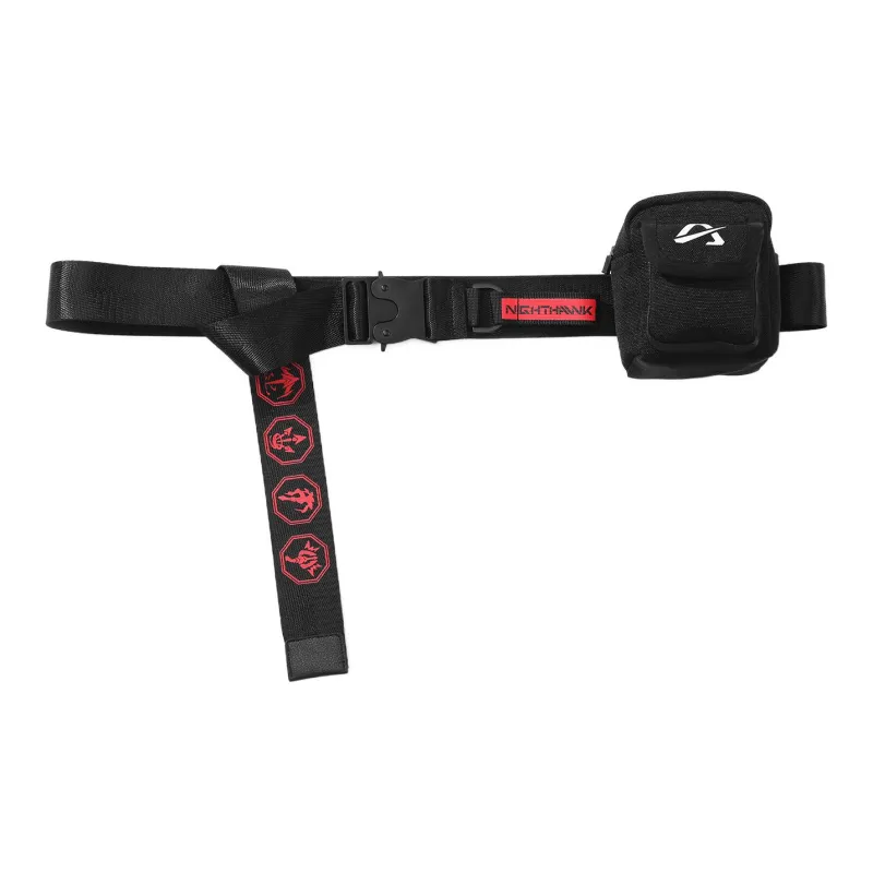 XXOFF Polyester Fanny Pack Regular Unisex Black-2
