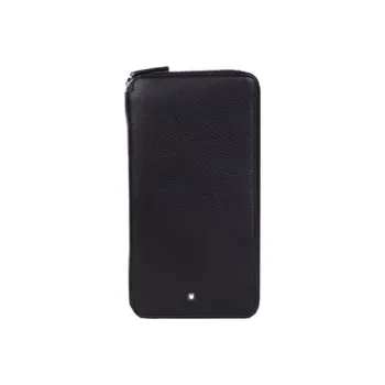 MONTBLANC Cow Leather Wallet Men's Black