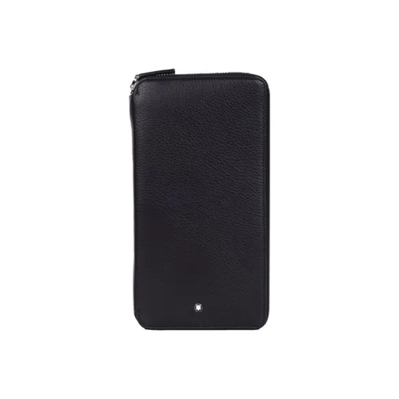 MONTBLANC Cow Leather Wallet Men's Black-0