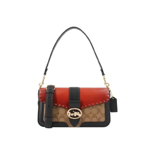 COACH Georgie Shoulder Bags