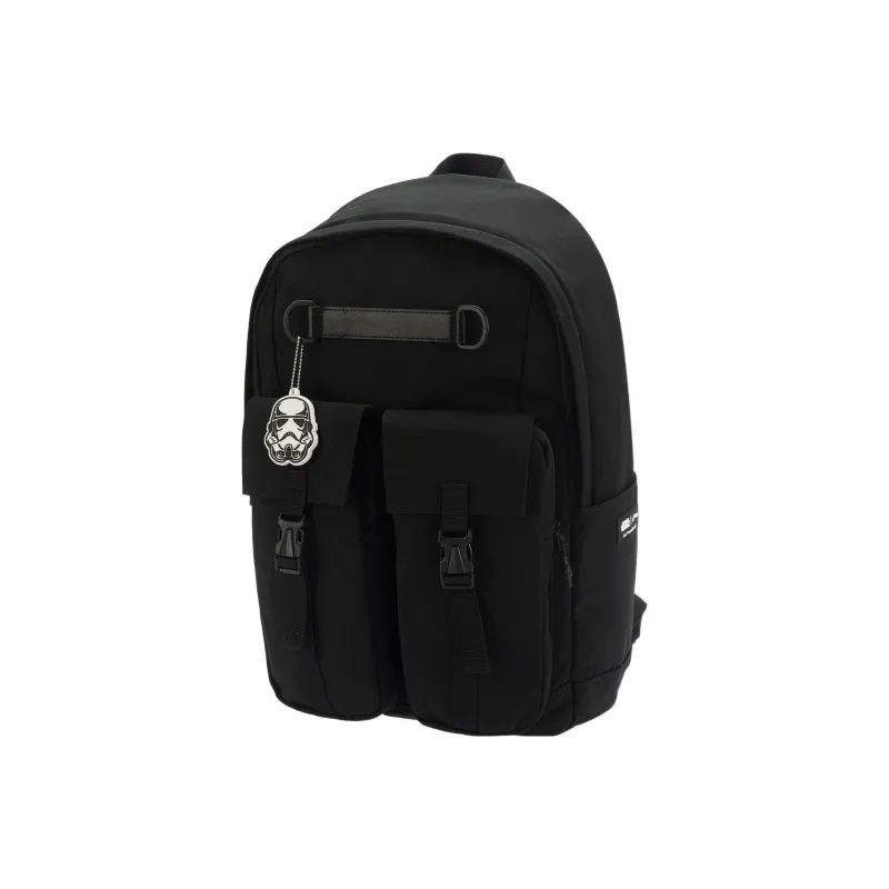 LiNing Star Wars Collaboration Fabric Backpack Regular Pure Black-0