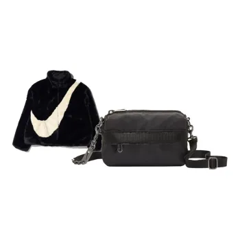 Nike Sherpa Shoulder Bag Crossbody Bag Combo Set Gift Box Set Regular Unisex Black