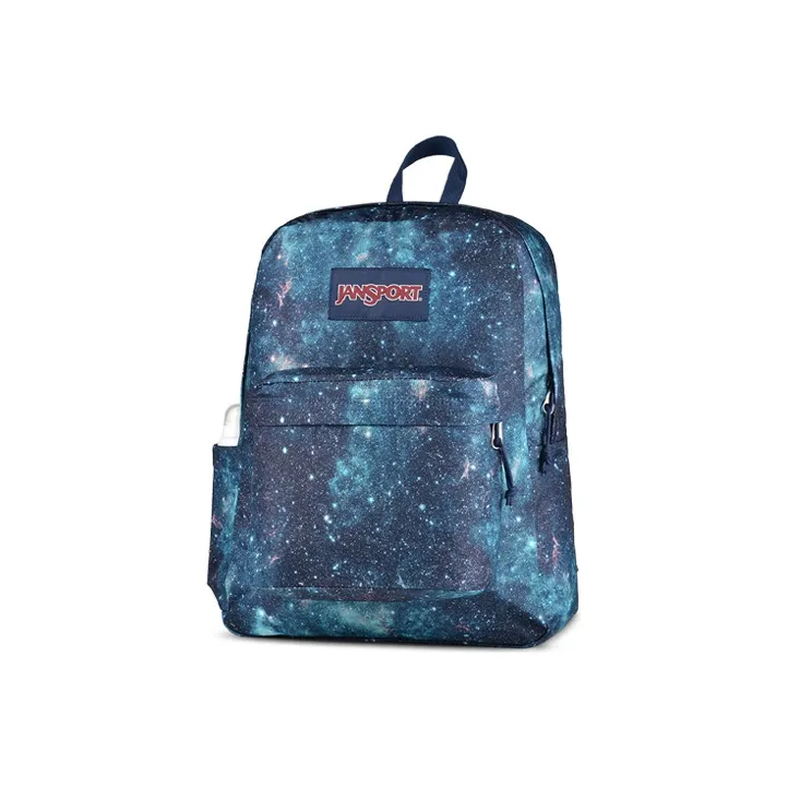 JanSport Polyester Backpack Regular Unisex Sky Blue New River-1