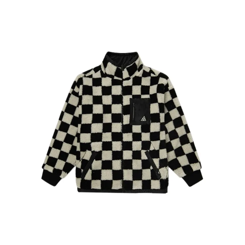Vans Velvet Jackets Unisex Black-2