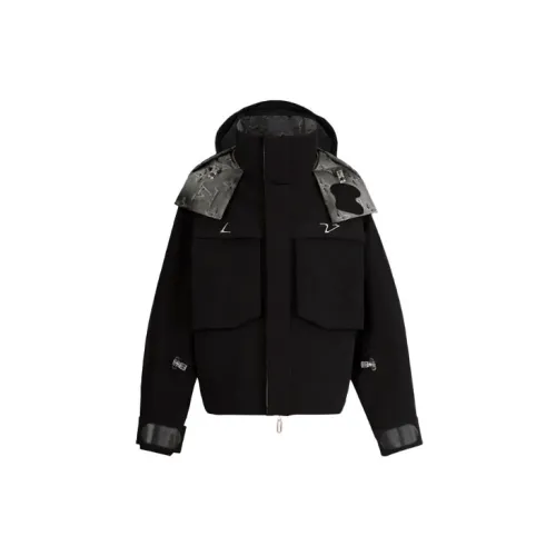 LOUIS VUITTON New Quarterly Products Of LV Quilted Jacket Men Black