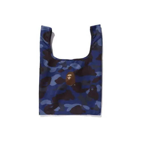 A BATHING APE Bape Polyester Shopping Bag Handbag Medium Size Women's Multicolor