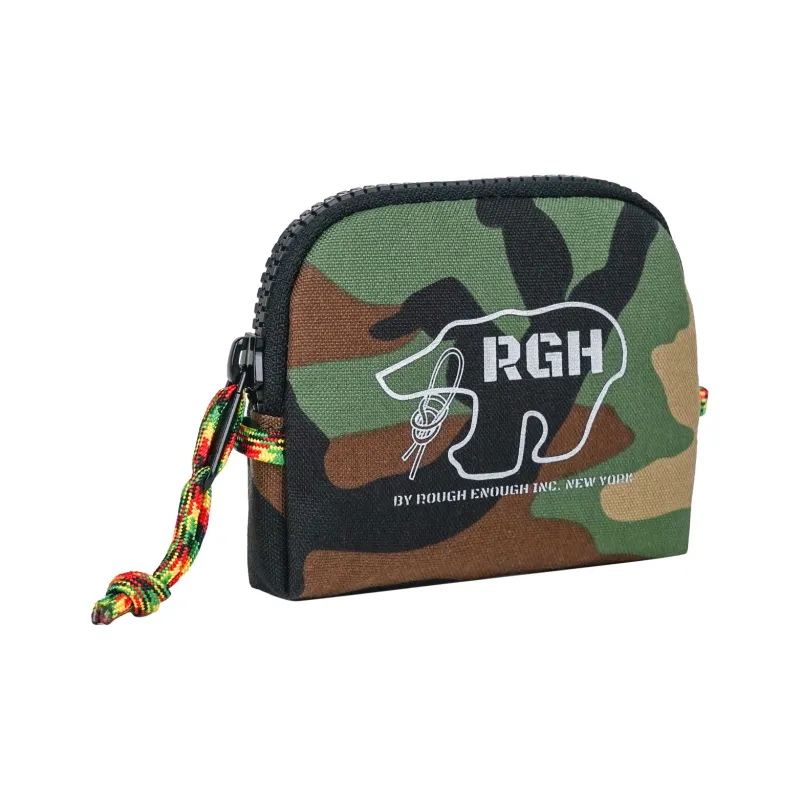 Rough Enough Polyamide Coin Purse Hanging Bag Card Holder Unisex Camouflage-2