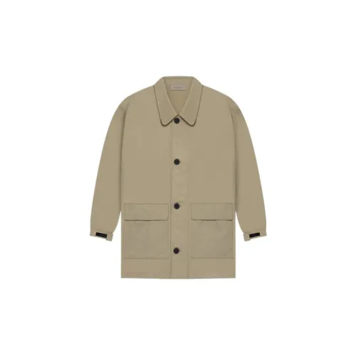 Fear Of God Essentials SS22 Jackets Men Oak Brown