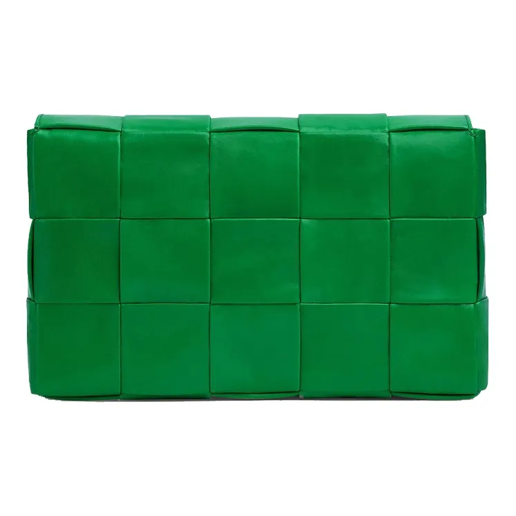 Bottega Veneta Cassette Intreccio Crossbody Bag Parakeet-4