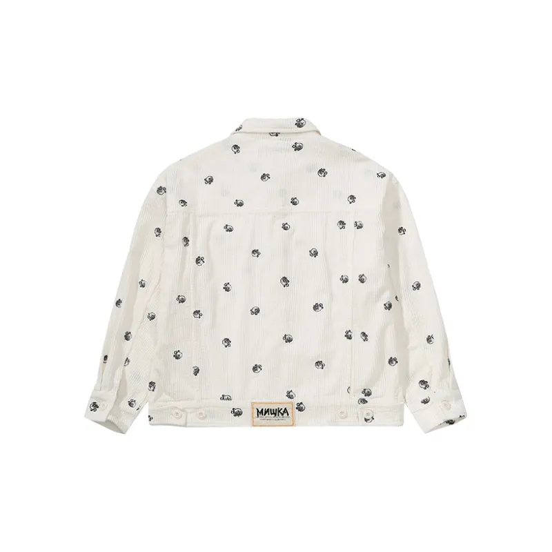 Mishkanyc Fitted Jacket Unisex Ivory-1