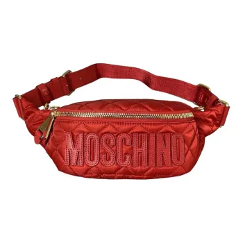 MOSCHINO Cotton Fanny Pack Women's Red