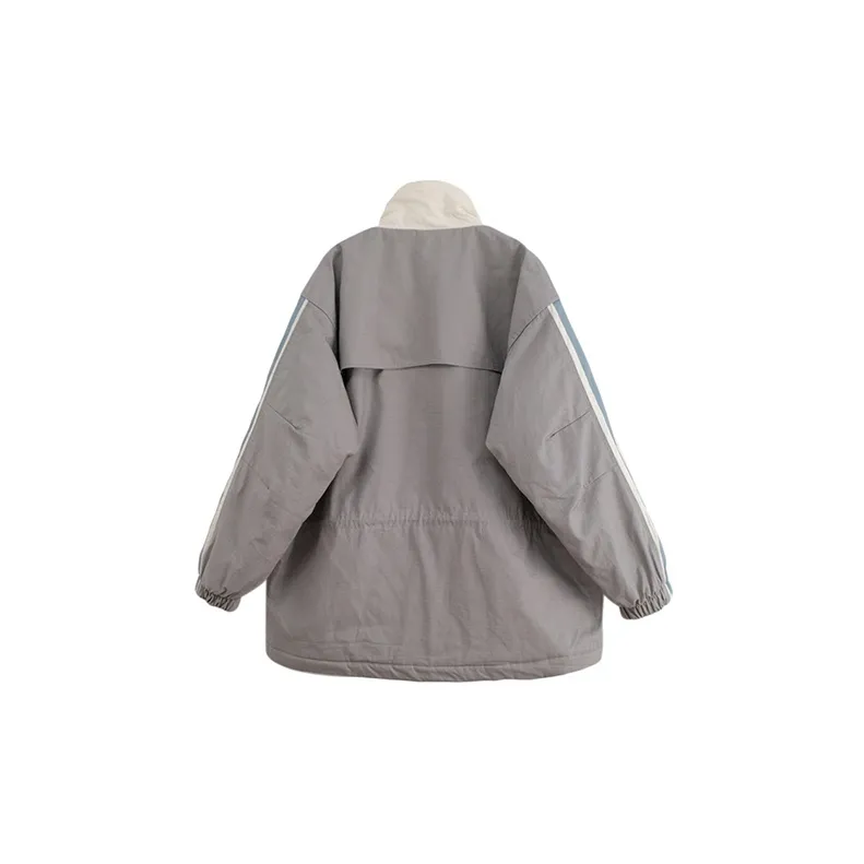F426 Loose Fit Jacket Unisex Gray-1