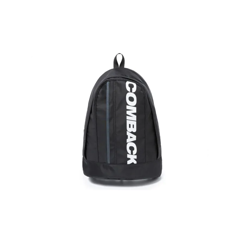 COMBACK Polyamide Backpack Tubas Unisex Black & Gray/Khaki & Blue/Black & Purple Patchwork-10