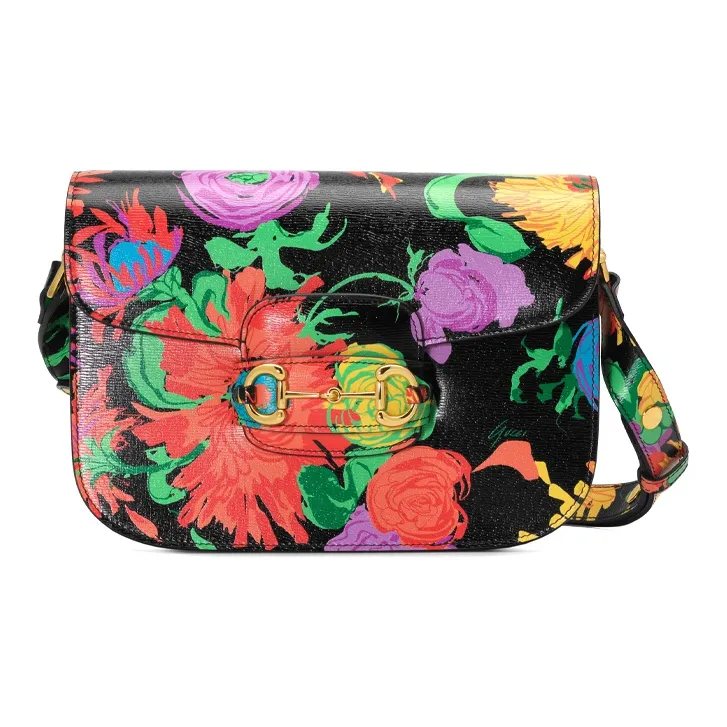 GUCCI Epilogue Series Leather Saddle Bag, Shoulder Bag, Crossbody Bag Small Size Women's-0