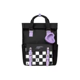 Black+Purple Coin Purse