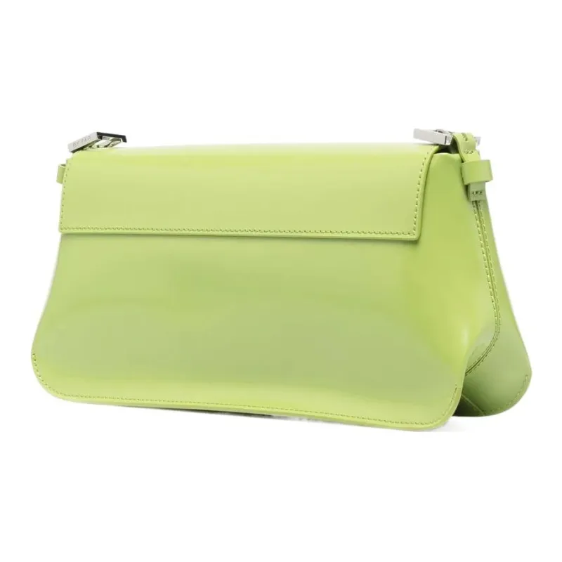 By Far Matilda Leather Shoulder Bag Women's Green-1