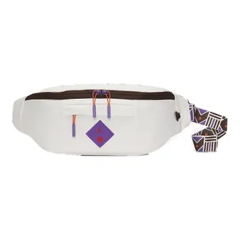 Jordan Polyester Sling Bag, Crossbody Bag, Fanny Pack Regular Unisex White