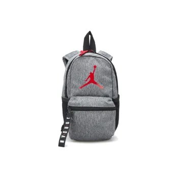 Jordan Polyester Backpack Small Size Unisex Gray