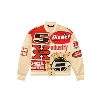 DIESEL J-Stain-Short Bomber Jacket - POIZON