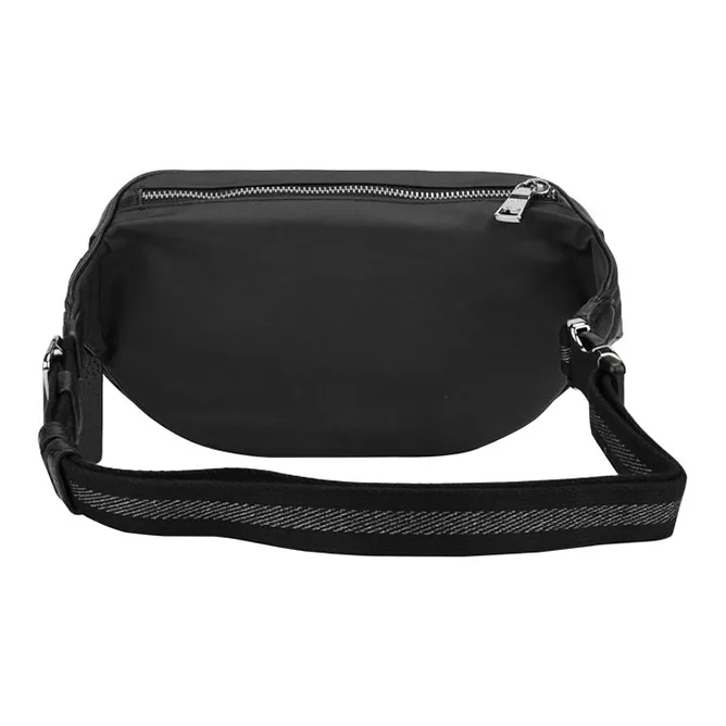 COACH Court Nylon Leather Shoulder Bag, Crossbody Bag, Fanny Pack, Sling Bag Trumpets Men's Black-2