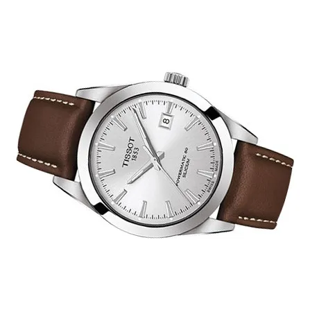 TISSOT Windy Collection Automatic Mechanical Movement Men's Watch 40mm Silver Dial T127.407.16.031.00-1