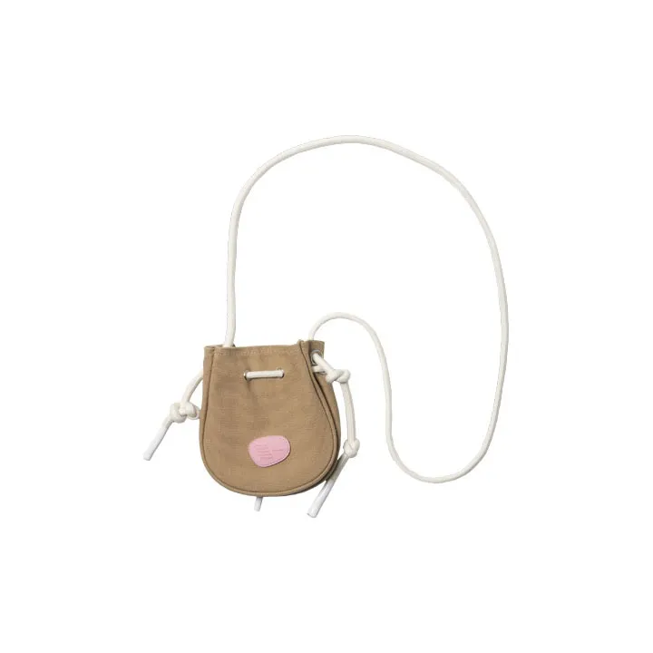 ROARINGWILD Canvas Canvas Bag Crossbody Bag Mini Unisex Blue/Khaki-7