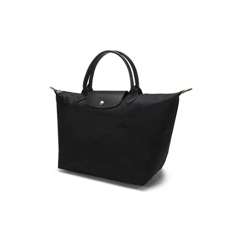 LONGCHAMP Le Pliage Logo Embroidered Tote Bag-1