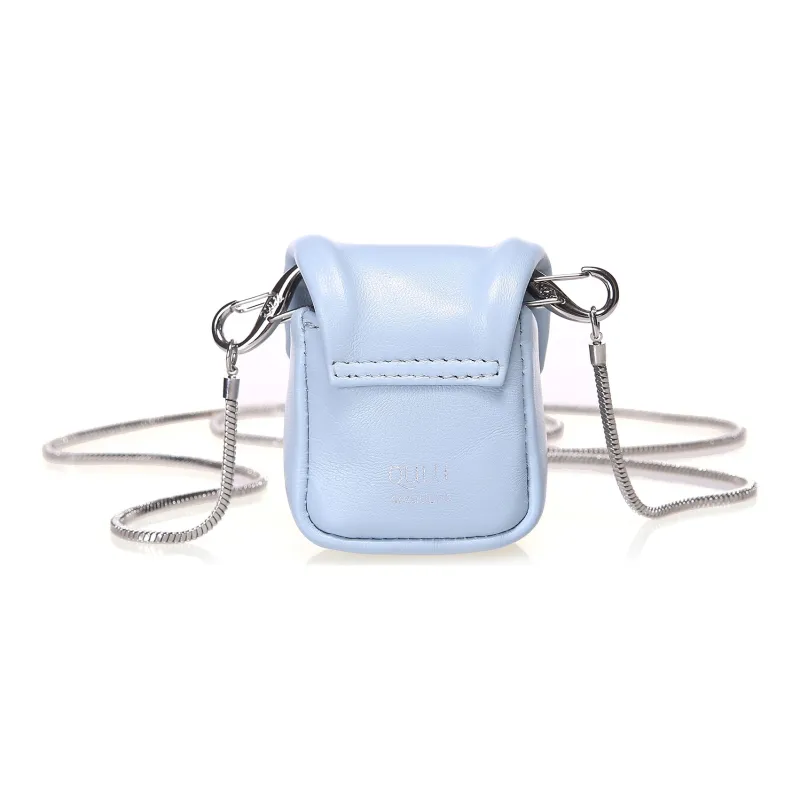 QULU Sheepskin Earphone Case Shoulder Bag Crossbody Bag Extra Mini Women's Multicolor-10