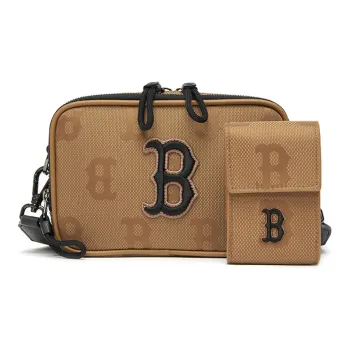 MLB Polyamide Combo Bag, Camera Bag, Shoulder Bag, Crossbody Bag Regular Unisex Coffee