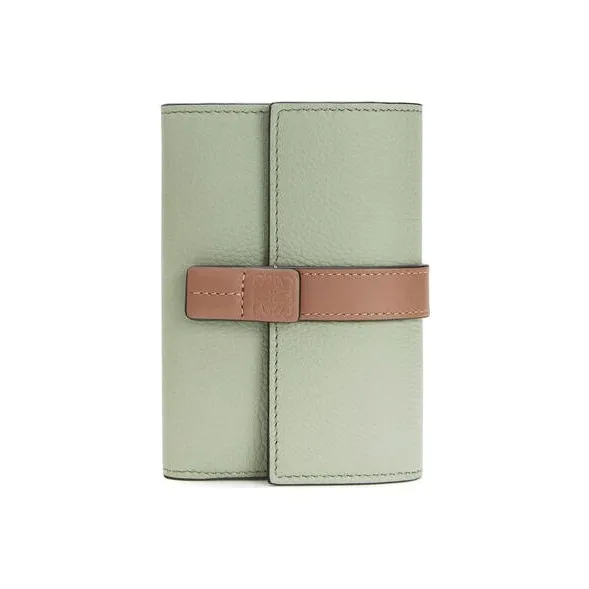 LOEWE Calfskin Wallet Women's Light Green-0