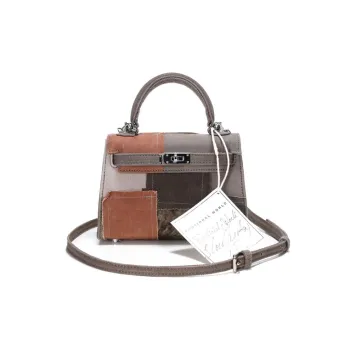 Emotional World Canvas One Shoulder Handbag Crossbody Bag Regular Unisex Brown &