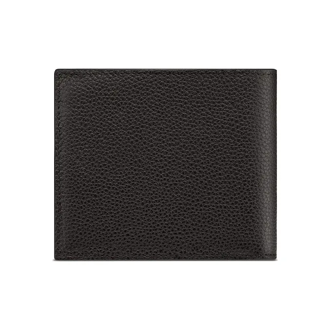 DIOR Cow Leather Wallet Men's Black-2