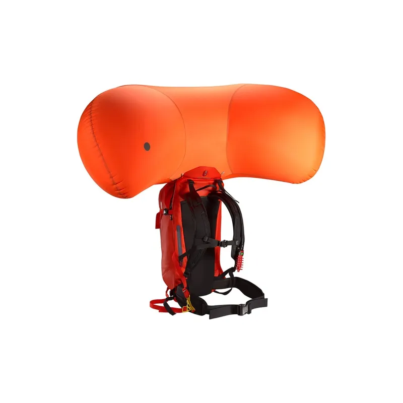 Arcteryx Nylon Fabric Backpack Medium Size Unisex Red-2