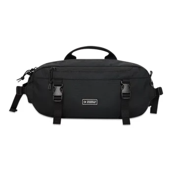 Converse Fabric Fanny Pack Crossbody Bags Regular Unisex Black