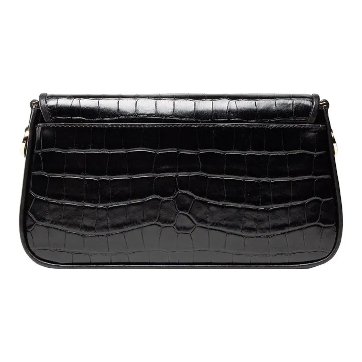 MICHAEL KORS Bradshaw Cow Leather Crossbody Bags Shoulder Bags Women's Black-3