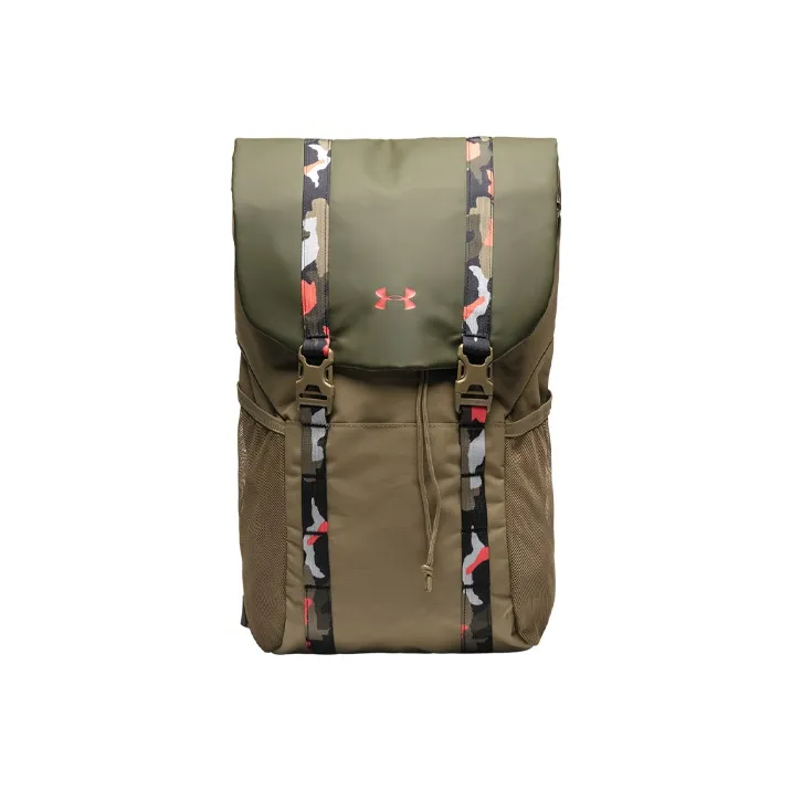 Under Armour Polyamide Backpack Regular Unisex Army Green-0