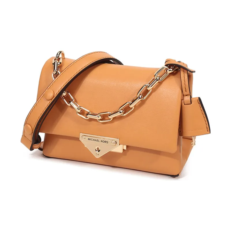 MICHAEL KORS Cece Cow Leather Handbag Crossbody Bag Shoulder Bag Mini Women's Sunset Yellow Color-1