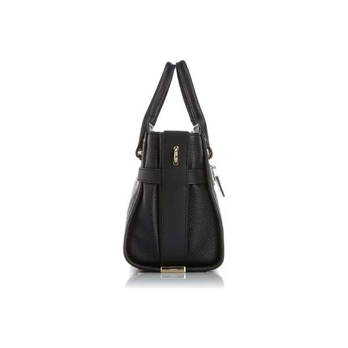 COACH Swagger Cow Leather Shoulder Bag, Crossbody Bag, Handbag Tubas Women's Black-2