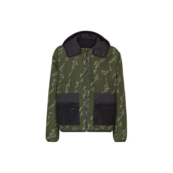 FENDI Jackets & Coats Men's Black-1