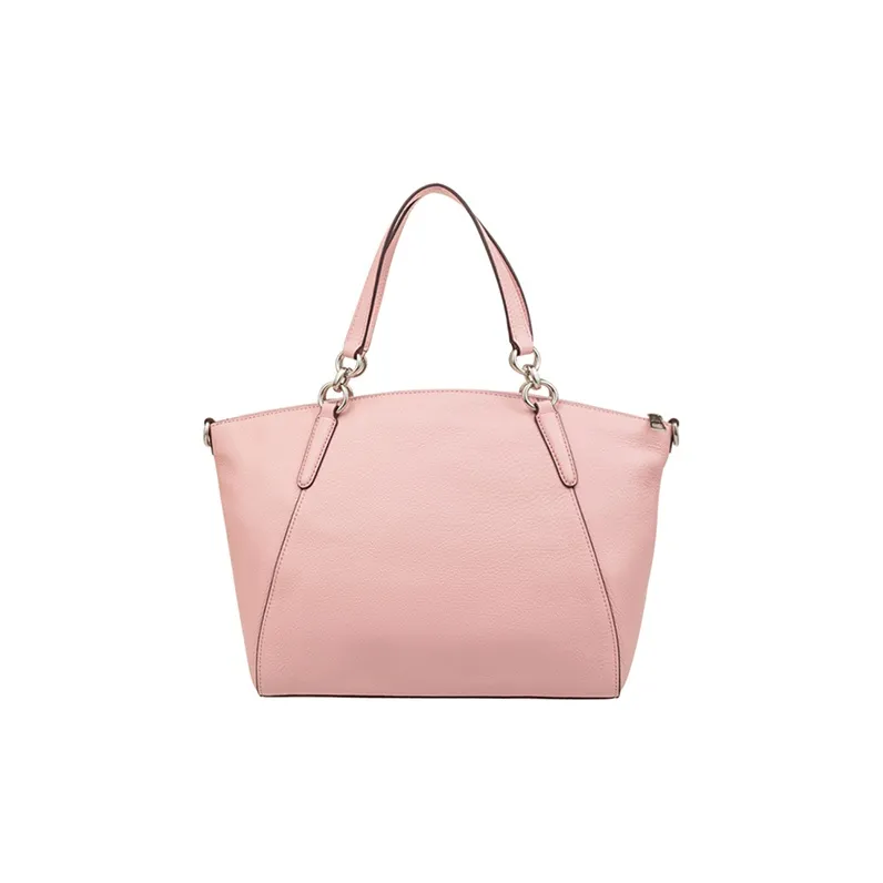COACH Kelsey Leather Dumpling Bag Handbag Shoulder Bag Crossbody Bag Medium Size Women's Pink-3