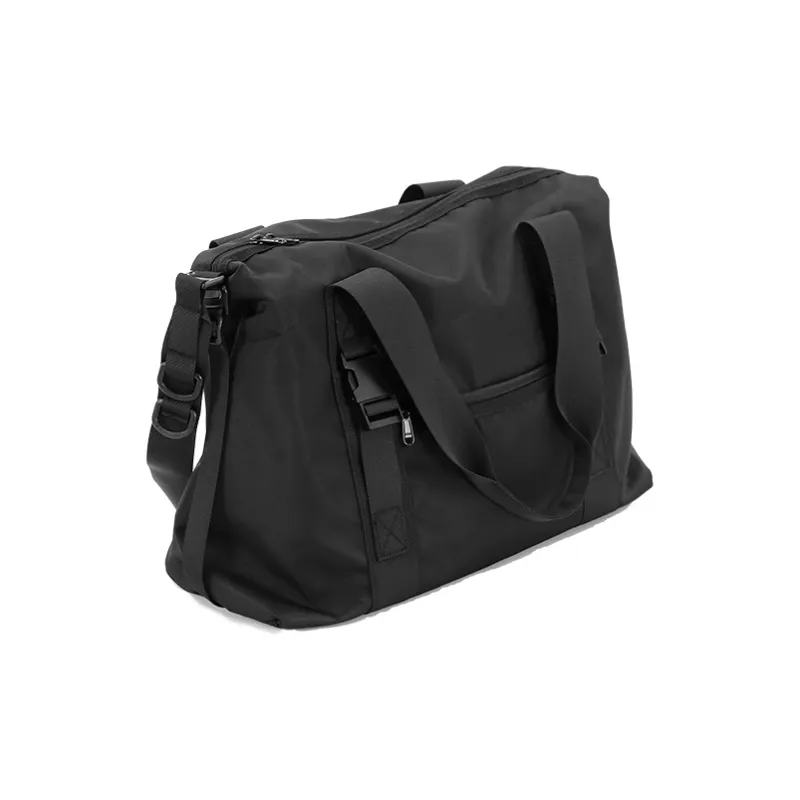MYEDITION Travel Bag, Handbag, Shoulder Bag Nylon Fabric Black Unisex-1
