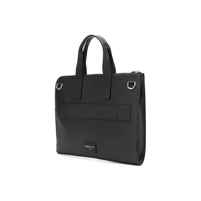 BALLY Leather Crossbody Bag Shoulder Bag Regular Men's Black-1
